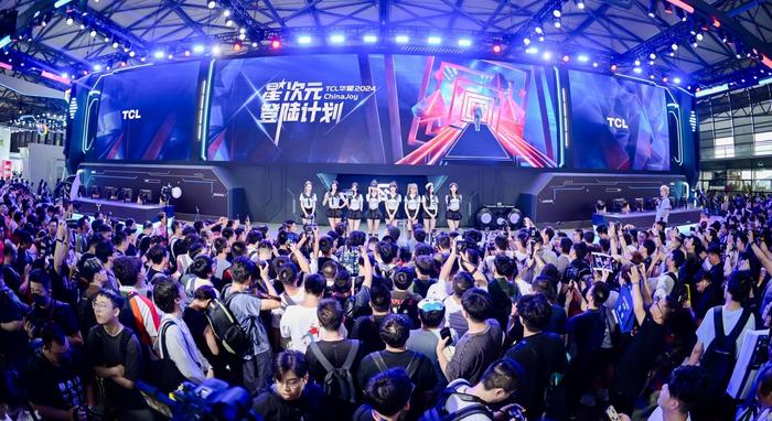 TCL实业硬核科技产品亮相2024 ChinaJoy，刷新科技娱乐新体验