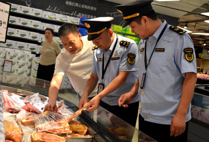 重庆市涪陵区敦仁街道市场监管所开展冷冻食品质量安全专项检查