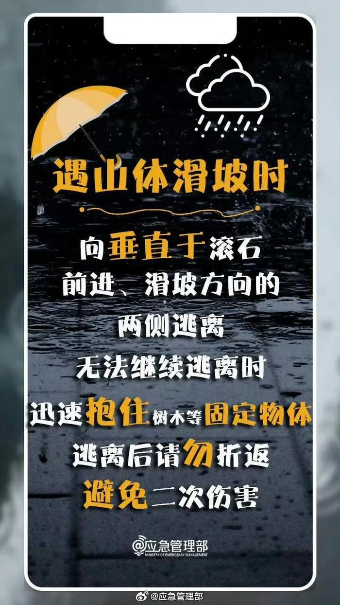 科普丨如何应对强降雨及次生灾害？