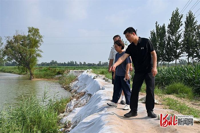 奋战主汛期 河北在行动｜饶阳县饶阳镇张池村：一张转移路线图的背后