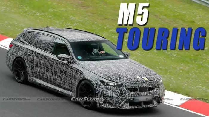 全新宝马 M5 旅行版将于 8 月 15 日全球首发，搭 4.4T V8 插混动力