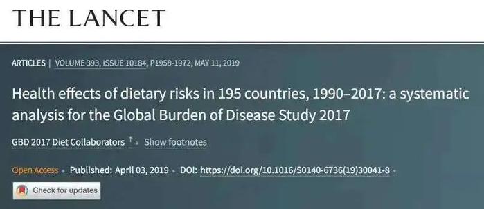 这些病是吃出来的？中国不良饮食模式导致的死亡居全球榜首