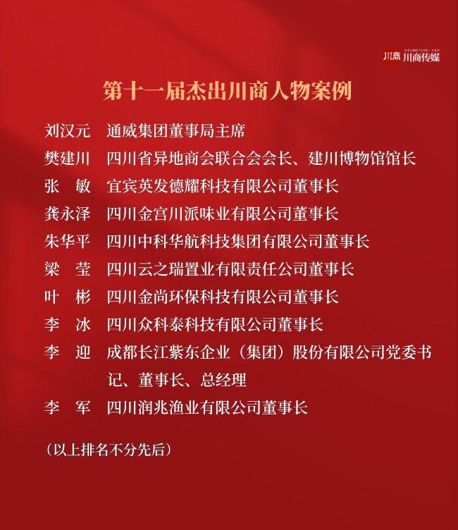 循新出发，向质而行！川商年度人物案例发布会成功举办