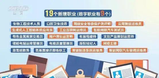 新职业+19！网络主播、智能网联汽车测试员等在列