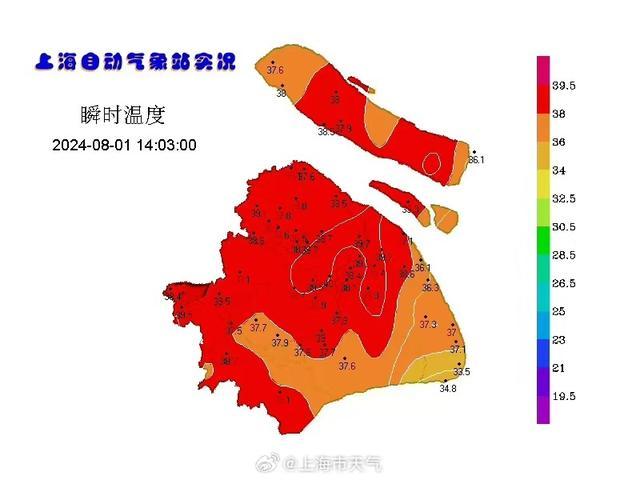 问：今天上海有多热？答：热到全国第一！热出红色预警！