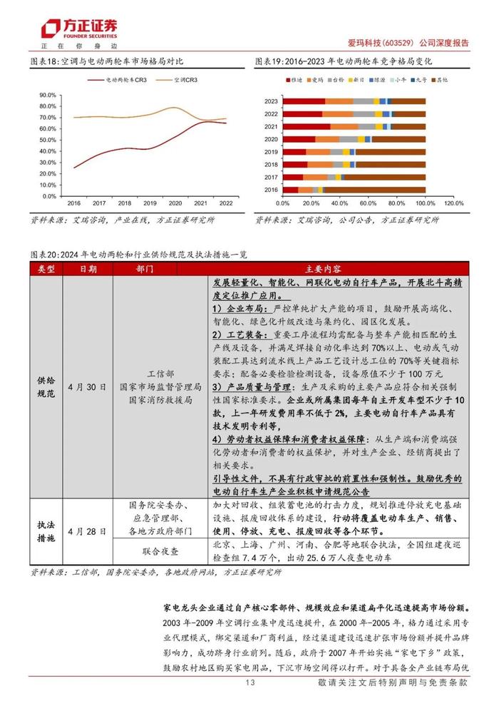 【方正轻工】爱玛科技(603529)：国内市场稳健发展份额有望提升，海外市场成长潜力大前瞻布局新曲线