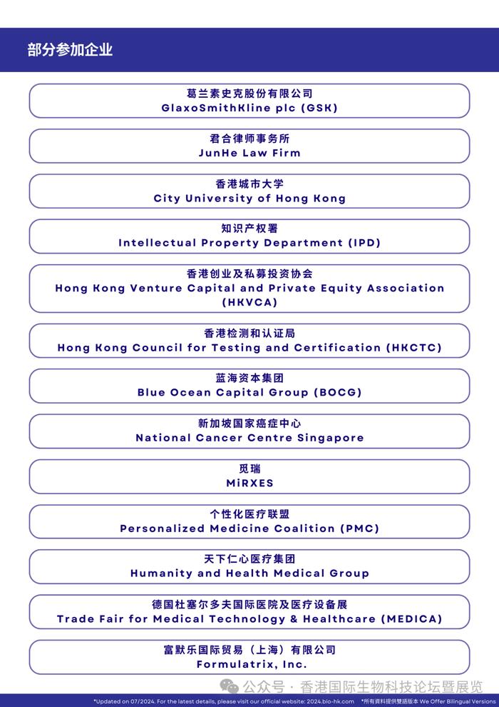 【展会动态】2024香港国际生物科技论坛展览：最新观展指南来了！