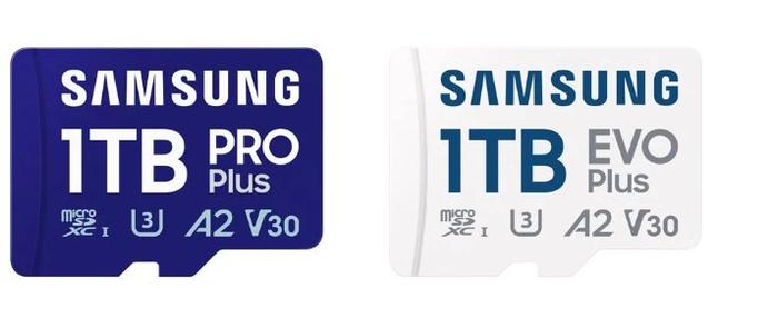 三星推出 1TB Pro Plus 和 Evo Plus microSD 卡，读取速度高达 180MB/s