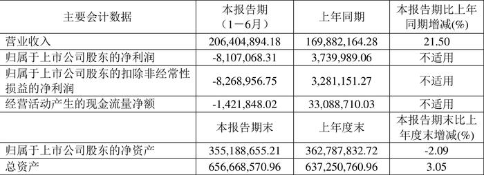 龙韵股份：2024年上半年亏损810.71万元