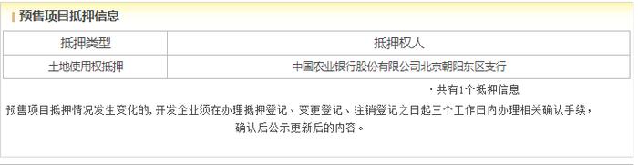 北京建工璟玥林汐入市3年去化三成，二期“土地已抵押”