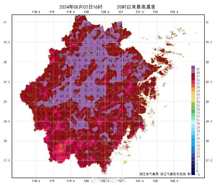 地表72.3℃ 热到“烫脚”！杭州连续40℃ 有景区水都快干了！上海也40℃