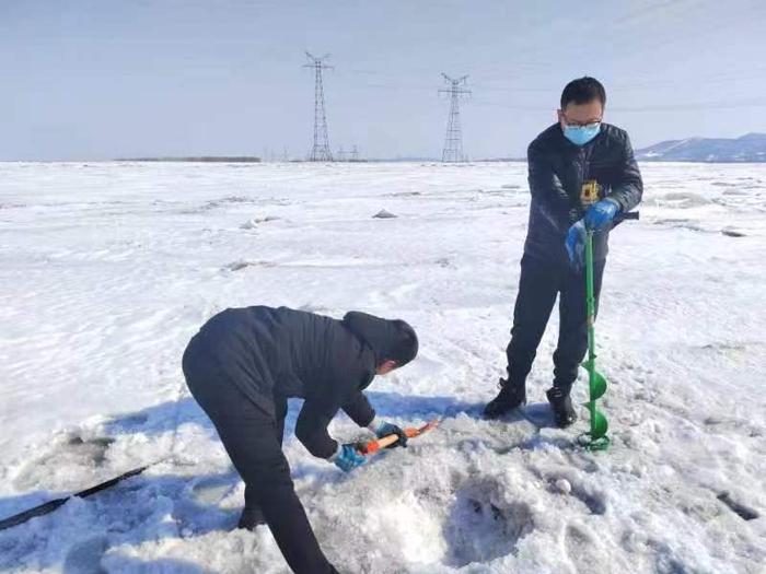 智破冰封挑战，提升应急能力，坚守跨国界河流水环境安全防线