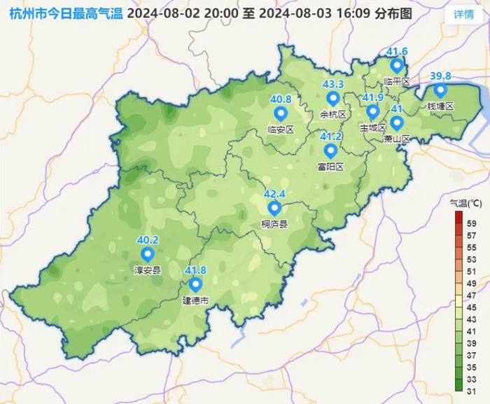 41.9℃！今天，每一个杭州人都见证了历史