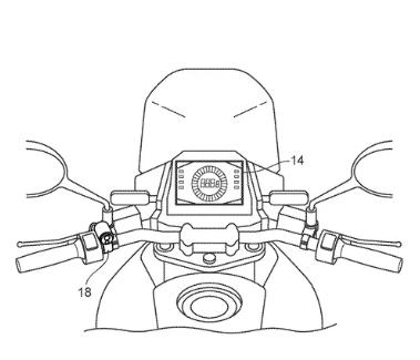 根据新专利，铃木希望避免其摩托车后视摄像头系统引起人们的注意