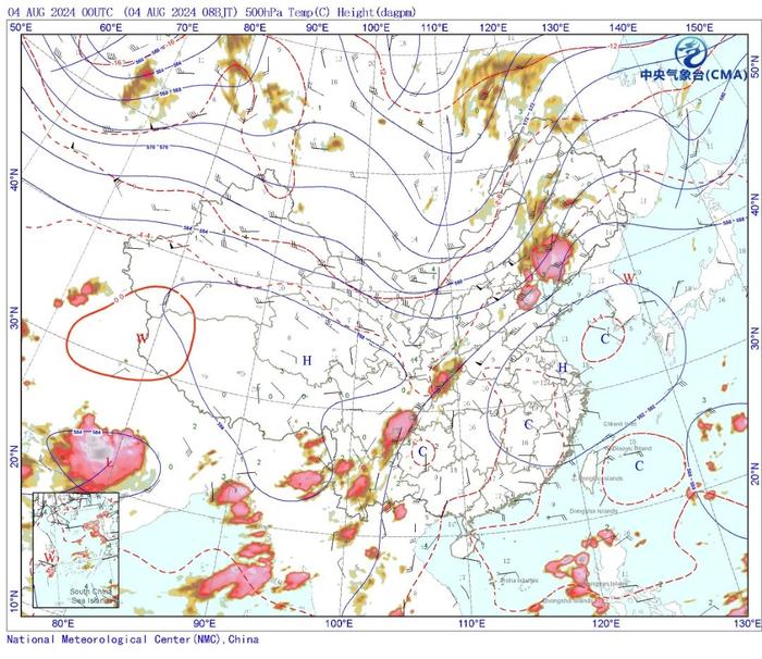 今天傍晚到前半夜局地有暴雨！未来三天河北多雷雨天气→