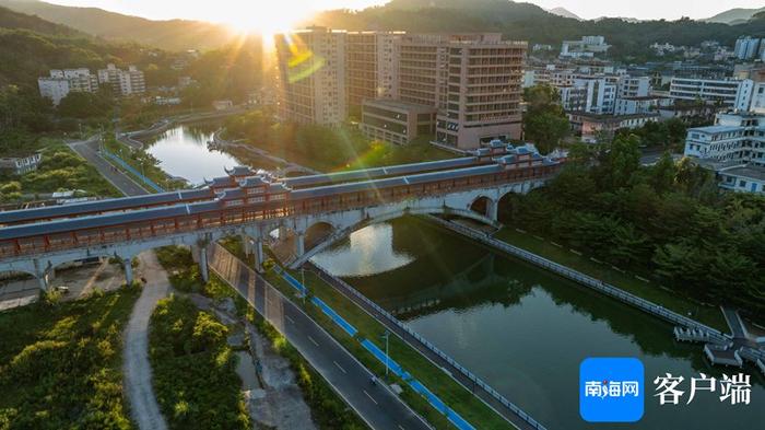 琼中营根河打造生态宜居市民运动休闲好去处