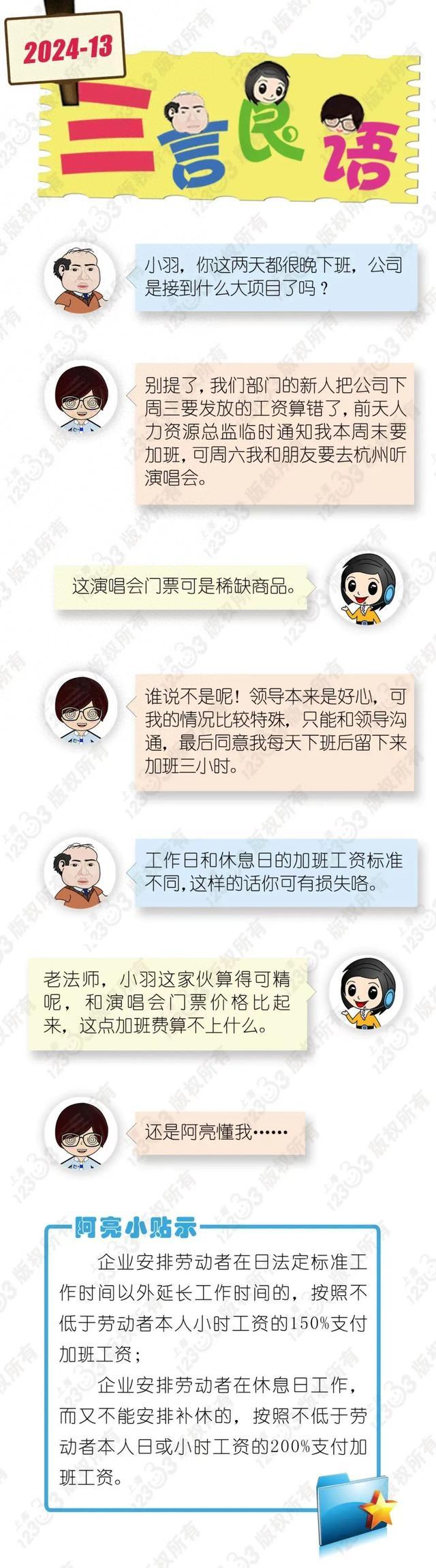 工作日与休息日加班，加班工资分别怎么算？