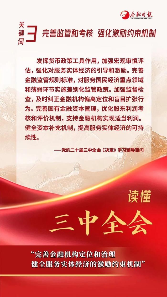 学习卡片｜读懂三中全会里的金融知识