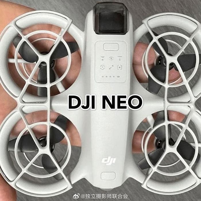 掌心无人机 大疆DJI Neo谍照曝光重量仅135g