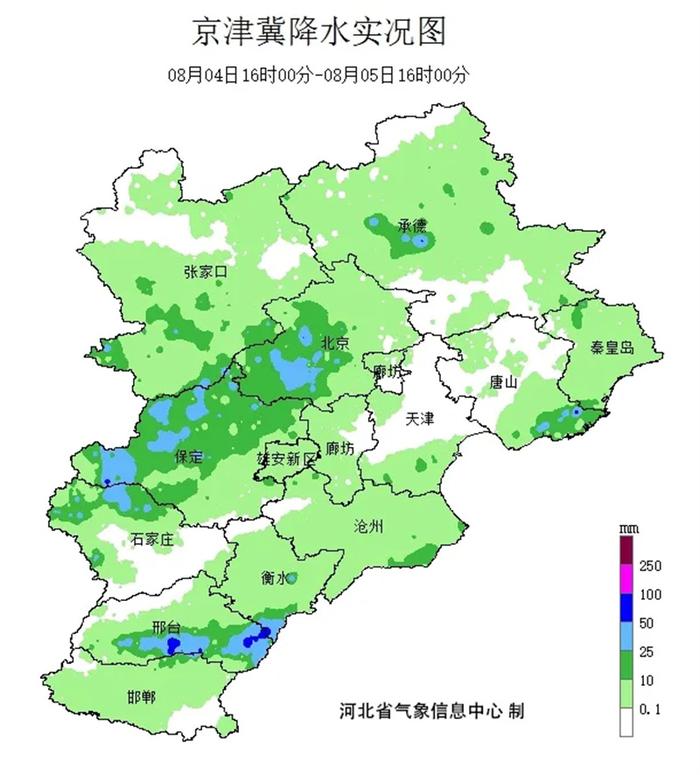 降水分散气温上升，注意防暑防晒勤补水！未来三天河北天气预报来了