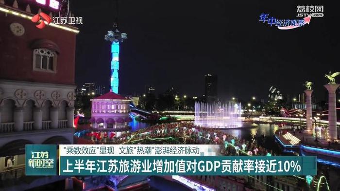 【年中经济观察】上半年江苏旅游业对GDP贡献率接近10%