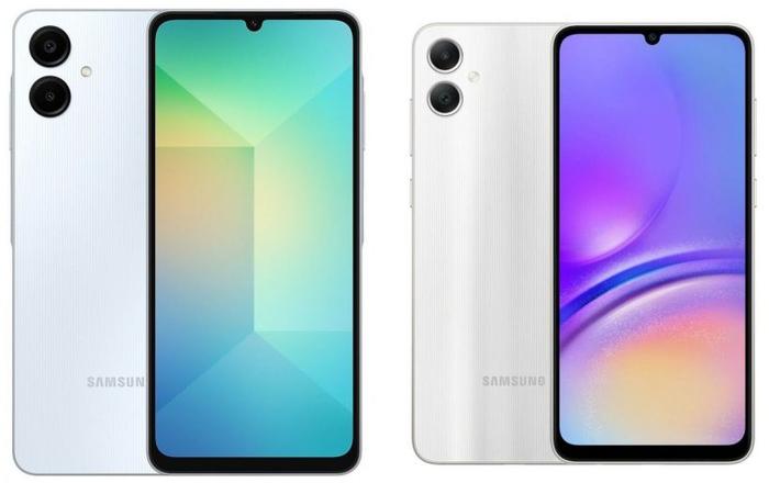 三星 Galaxy A06 手机渲染图再曝光：银、黑两种颜色，联发科 Helio G85 芯片 + 6GB 内存