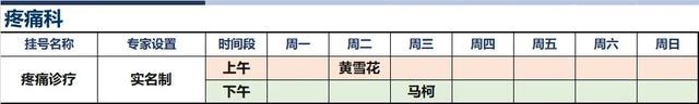 上海新华医院2024年8月份高级专家（特需）门诊一览表