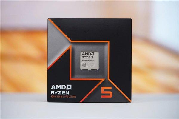 功耗骤降38%！AMD锐龙5 9600X、锐龙7 9700X图赏