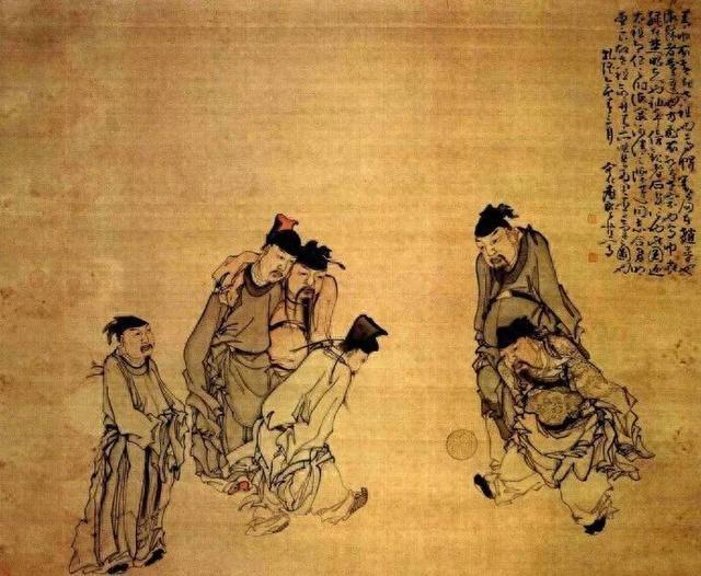 皇帝踢“足球”，宫女“高尔夫”，古代江苏画家笔下的“运动会”