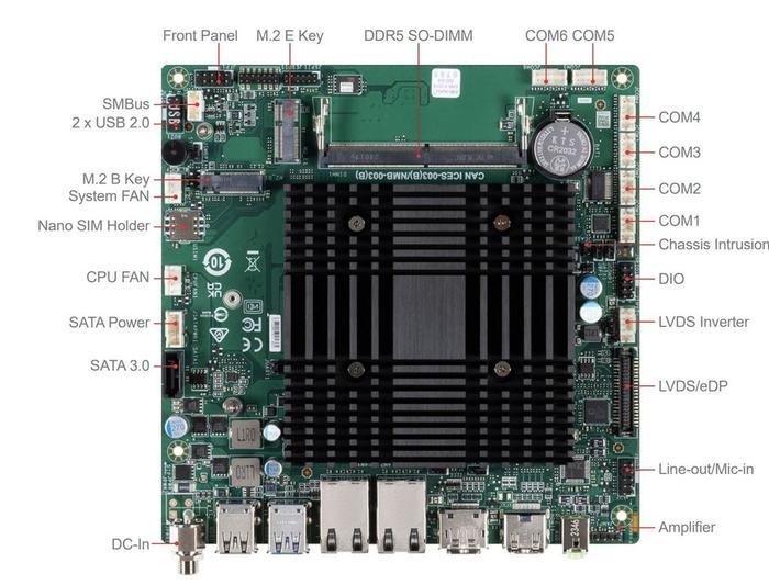 微星推出 MS-CF13 mini ITX 工业主板：双 2.5 GbE 网口、最高支持英特尔酷睿 i3-N305 芯片