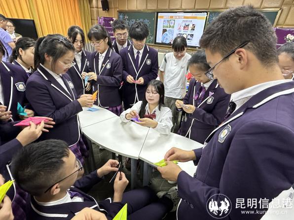 2024年中日友城青少年友好交流活动在昆明西南联大研究院附属学校举行