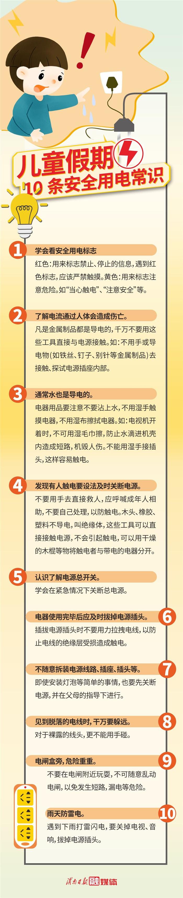 暑假安全 | 儿童假期10条安全用电常识