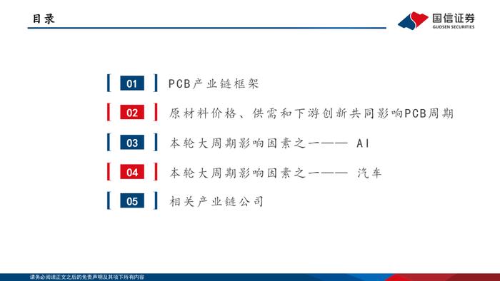 【国信电子胡剑团队|PCB框架报告】AI算力与终端创新共振，HDI等高端产品需求大增