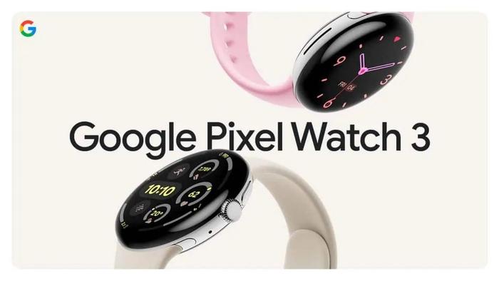 谷歌 Pixel Watch 3 智能手表再曝光：晨报、支持 Nest 视频流，全新表带等