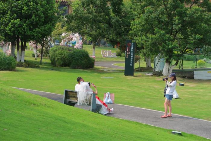 七夕，四川年轻人中流行起“在公园里领证”