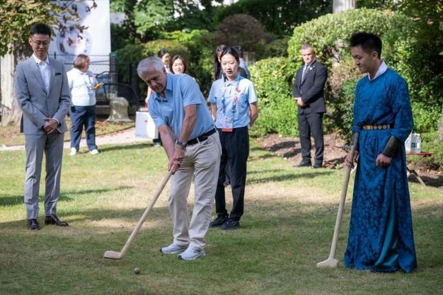 这位入驻浦东的艺术家，将捶丸项目带到巴黎奥运会“中国之家”