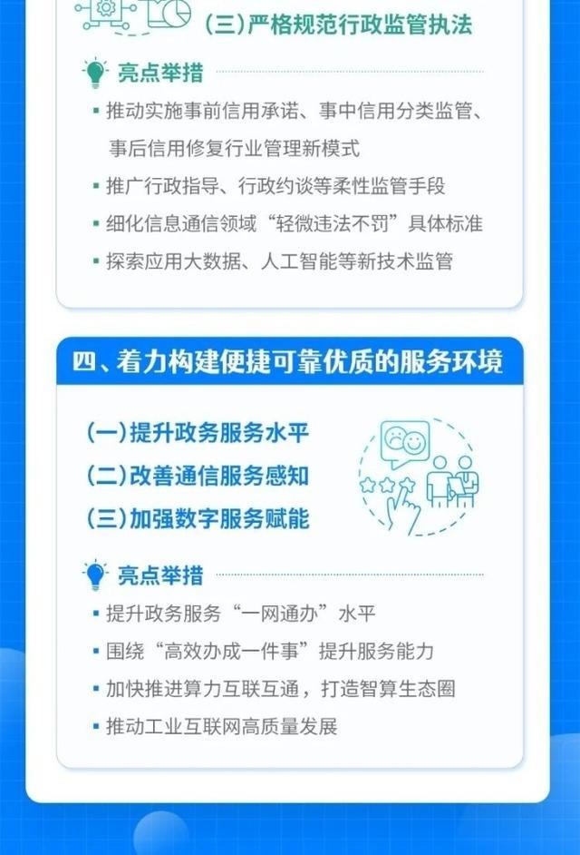 一图读懂《工业和信息化部关于创新信息通信行业管理优化营商环境的意见》