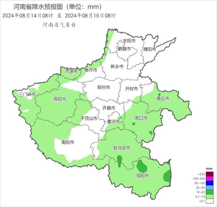 本周三起，河南高温短暂下线，降水范围扩大→