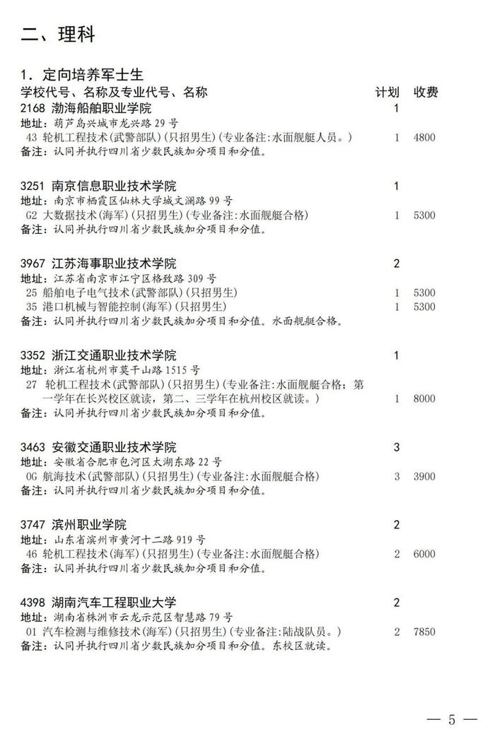 四川专科提前批第二次征集志愿时间来了→