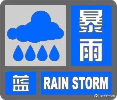 【注意】天津多预警齐发！这里小时降雨量超30毫米！今天还有雨！