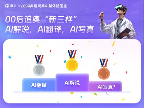 00后在通义App玩出追奥“新三样”：AI解说、AI翻译、AI写真
