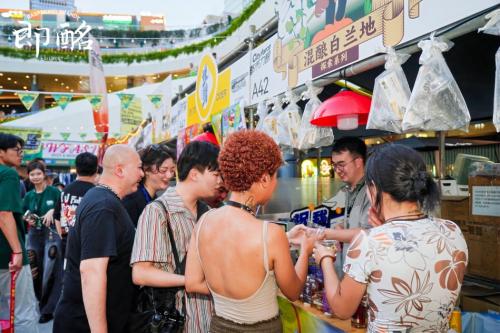 国潮白兰地席卷深圳特昂啤酒节