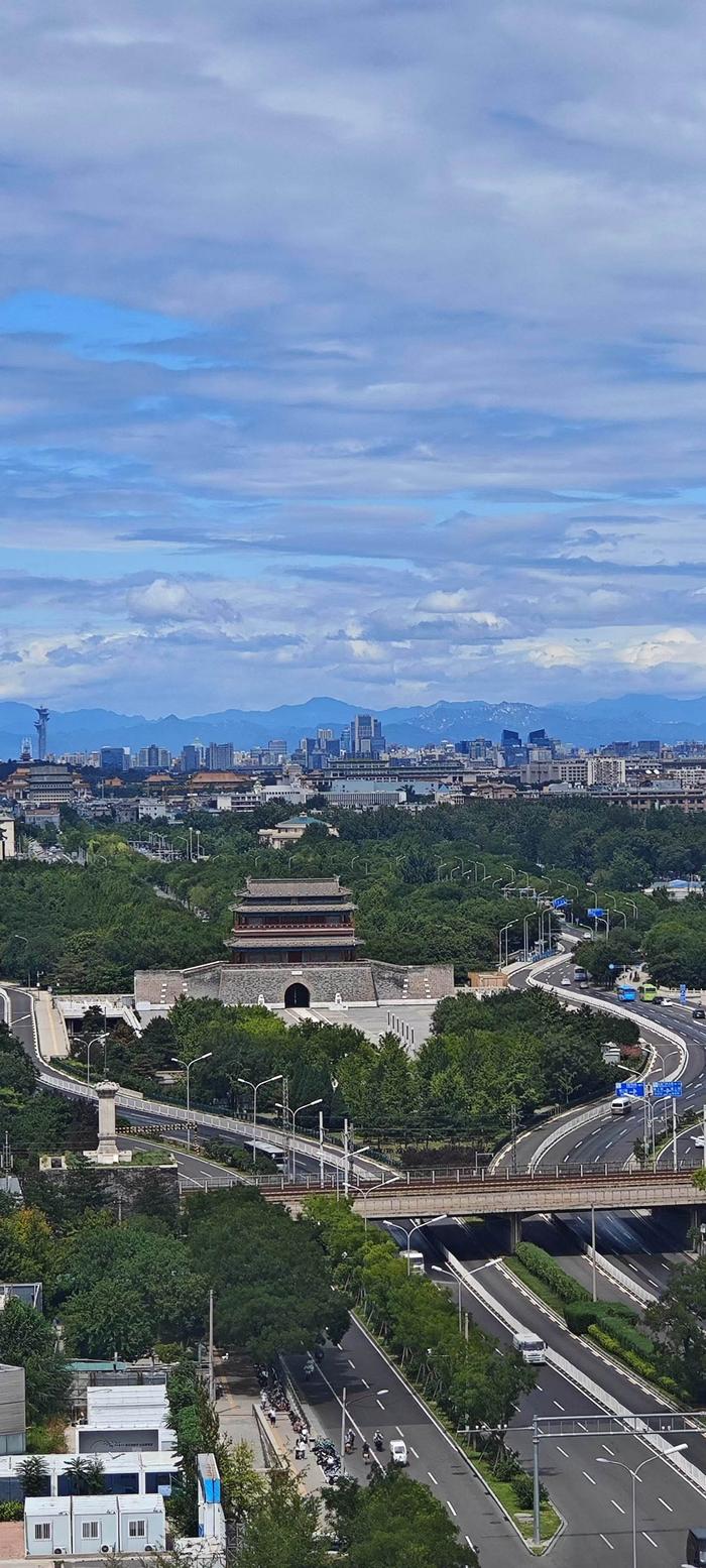 心旷神怡！来看湛蓝天空下的大美北京