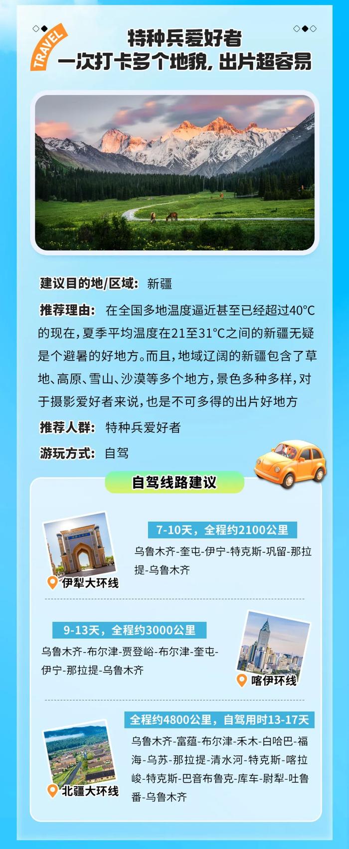 门票8折、租车75折！值得N刷的几条自驾路线，假期就去这儿！