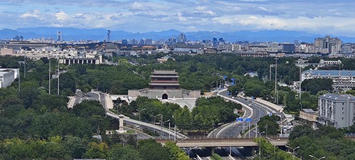 心旷神怡！来看湛蓝天空下的大美北京