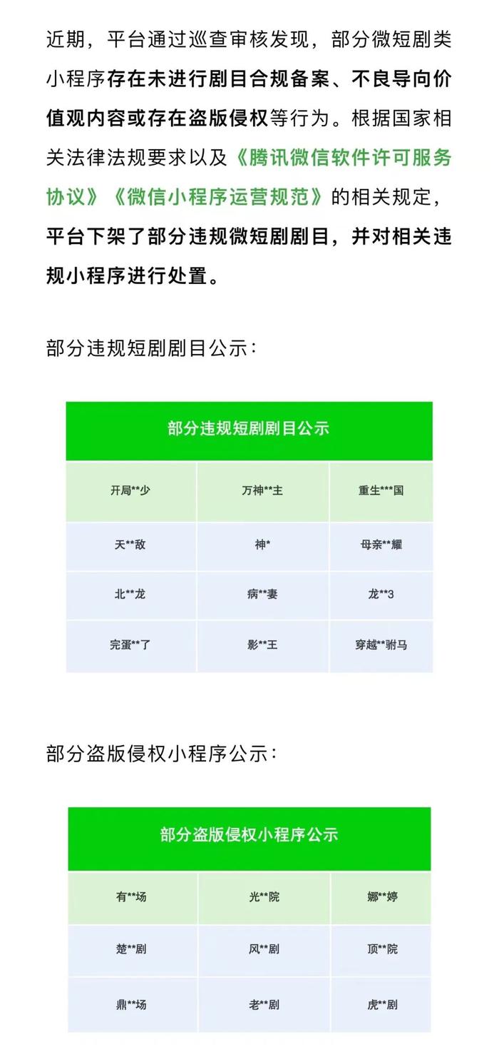 微博、抖音、快手齐出手：下架清理！