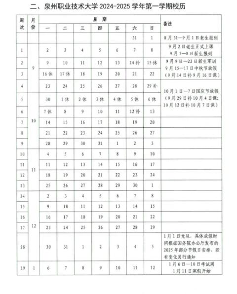 速看！泉州各学段开学时间安排→