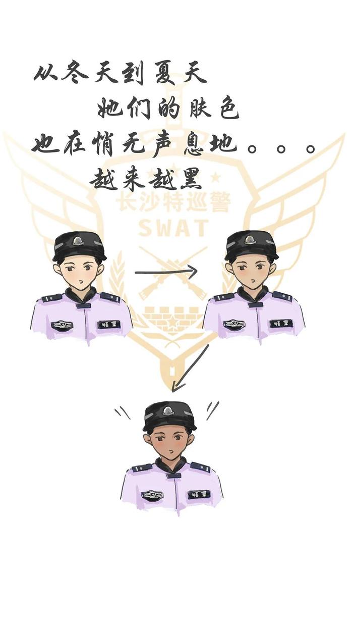 漫画版！长沙女子特警铁骑上路→