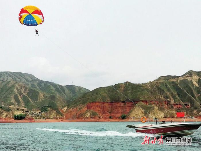 【视觉】炎炎夏日,甘肃各地“水上经济”激活力