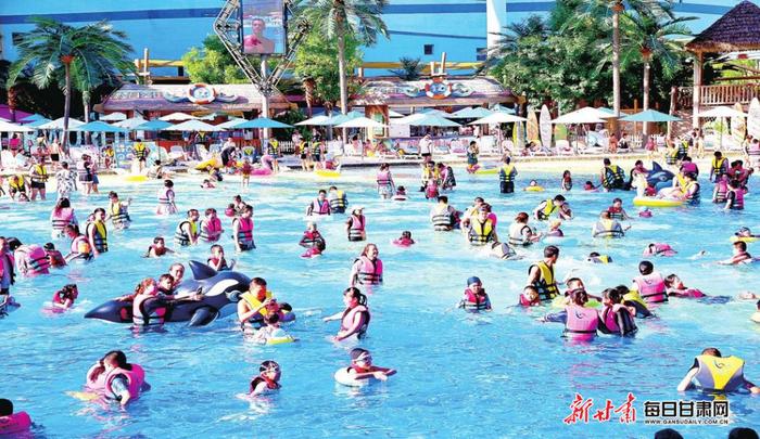 【视觉】炎炎夏日,甘肃各地“水上经济”激活力